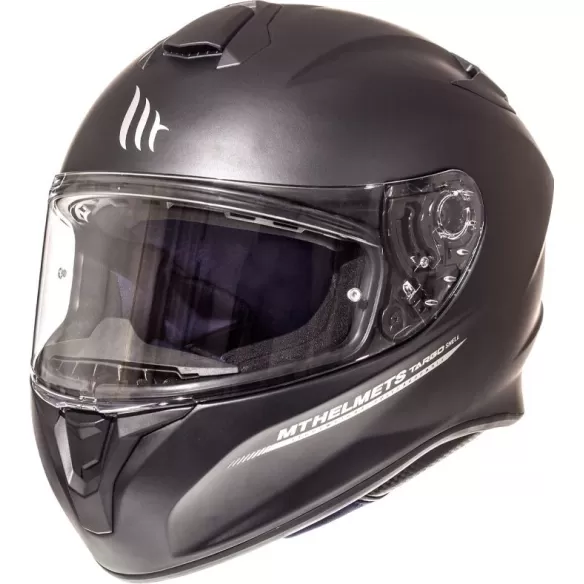 Casca Moto Full-Face Targo Solid A1 Matt Black