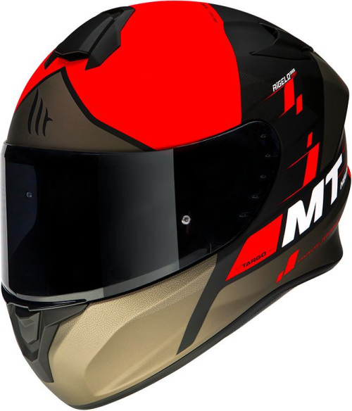 Casca Moto Full-Face Targo Rigel A5 Matt Red