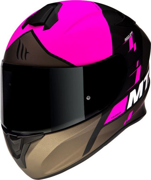 Casca Moto Full-Face Targo Rigel A8 Matt Fluor Pink