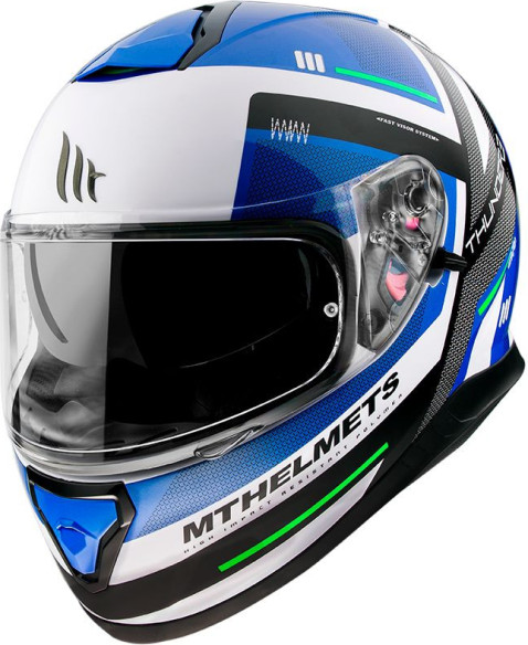 Casca Moto Full-Face Thunder 3 SV Carry C7 Gloss Pearl Blue