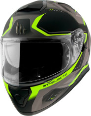 Casca Moto Full-Face Thunder 3 SV Turbine C3 Matt Fluor Yellow