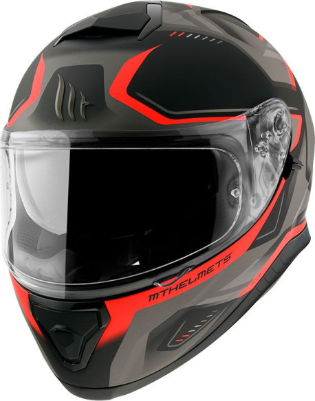 Casca Moto Full-Face Thunder 3 SV Turbine C4 Matt Fluor Orange