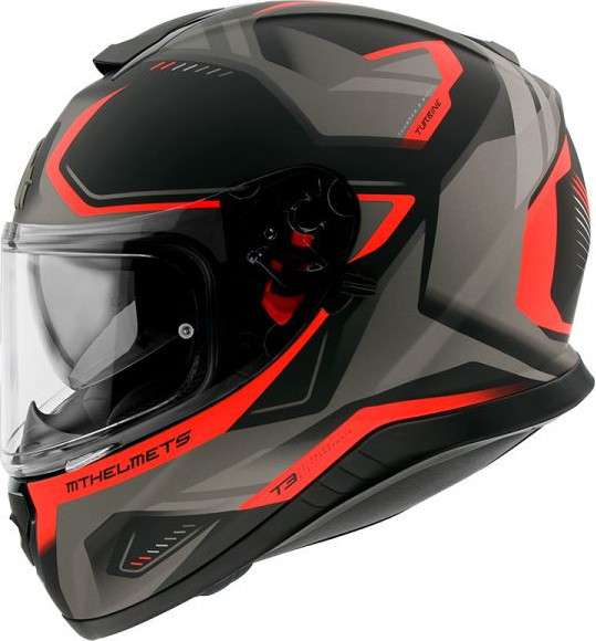 Casca Moto Full-Face Thunder 3 SV Turbine C4 Matt Fluor Orange