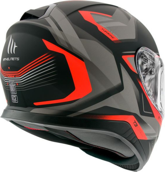 Casca Moto Full-Face Thunder 3 SV Turbine C4 Matt Fluor Orange