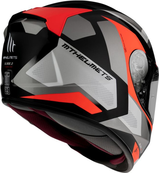 Casca Moto Full-Face Blade 2 SV Finishline D5 Gloss Pearl Red