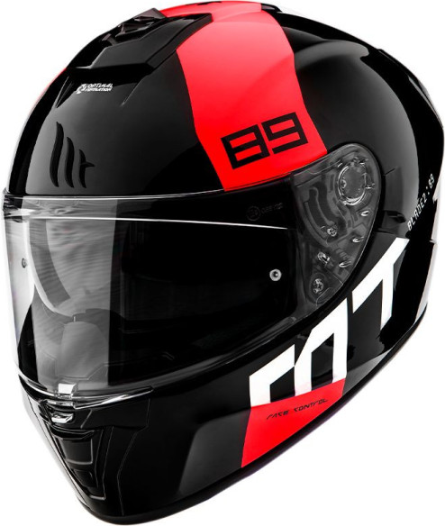 Casca Moto Full-Face Blade 2 SV 89 B5 Gloss Pearl Fluor Red