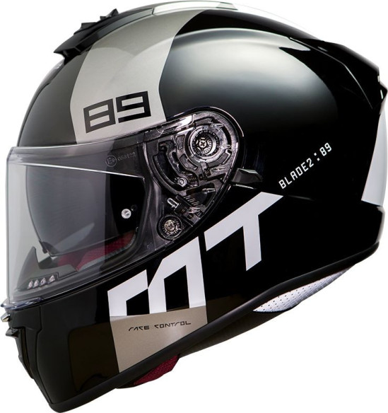 Casca Moto Full-Face Blade 2 SV 89 B2 Gloss Pearl Gray