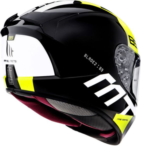 Casca Moto Full-Face Blade 2 SV 89 B2 Gloss Pearl Fluor Yellow