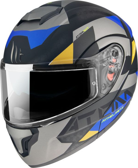 Casca Moto Flip-Up Atom SV W17 A2 Matt Gray