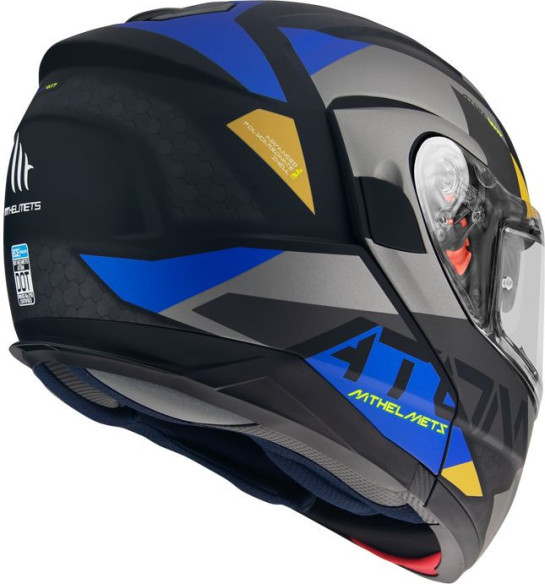 Casca Moto Flip-Up Atom SV W17 A2 Matt Gray