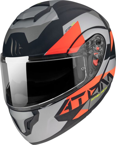 Casca Moto Flip-Up Atom SV W17 A5 Matt Red