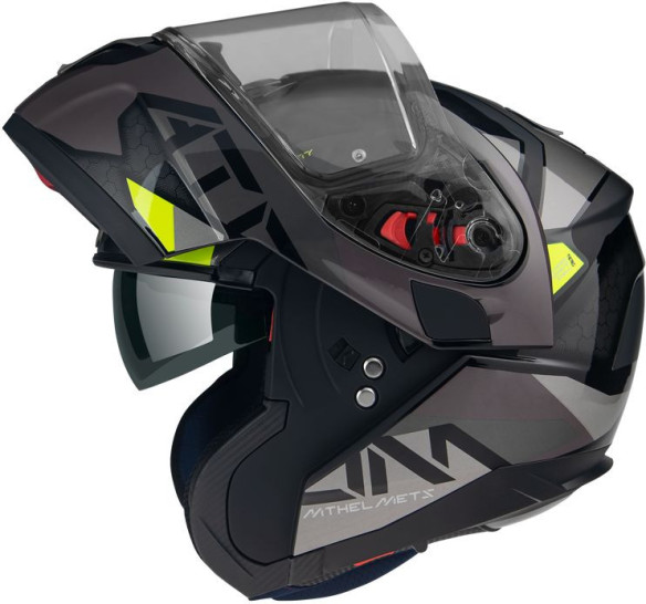 Casca Moto Flip-Up Atom SV W17 B2 Gloss/Matt Gray