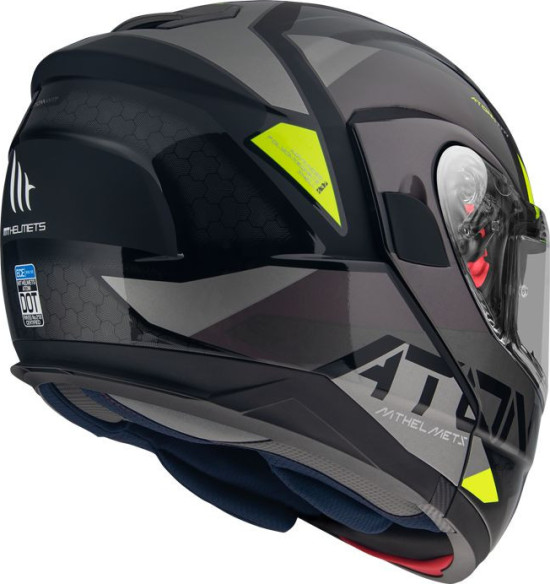 Casca Moto Flip-Up Atom SV W17 B2 Gloss/Matt Gray