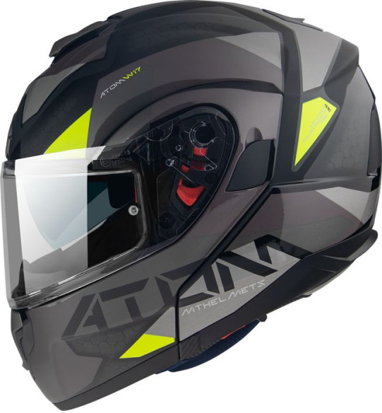 Casca Moto Flip-Up Atom SV W17 B2 Gloss/Matt Gray