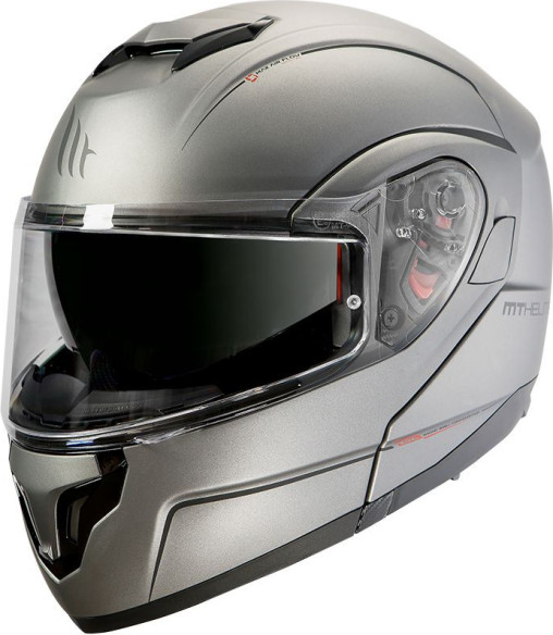 Casca Moto Flip-Up Atom SV Solid Matt Titanium