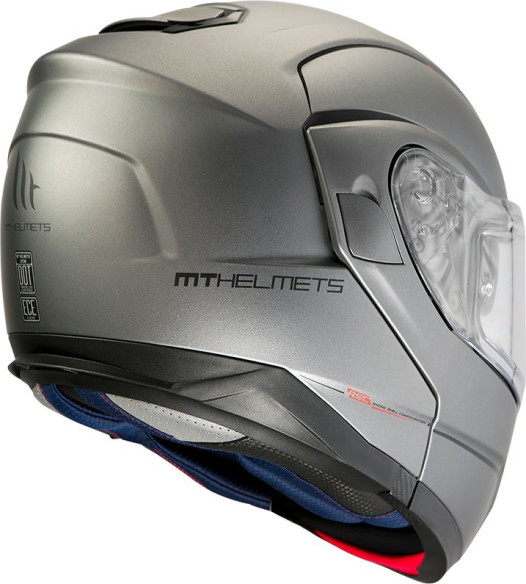 Casca Moto Flip-Up Atom SV Solid Matt Titanium