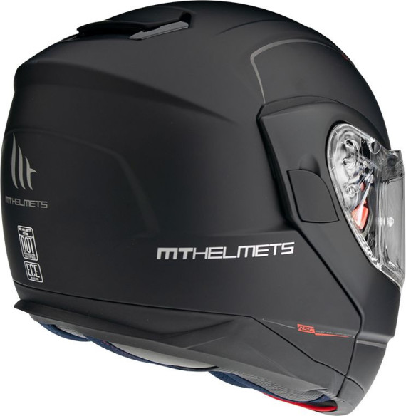 Casca Moto Flip-Up Atom SV Solid Matt Black