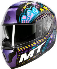 Casca Moto Flip-Up Atom SV Axa A1 Gloss Black