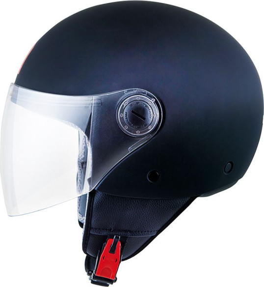 Casca Moto Jet Street Solid A1 Gloss Black
