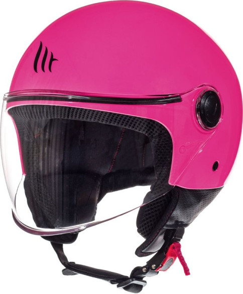 Casca Moto Jet Street Solid A8 Gloss Pink