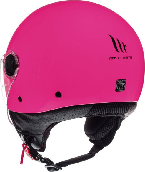 Casca Moto Jet Street Solid A8 Gloss Pink