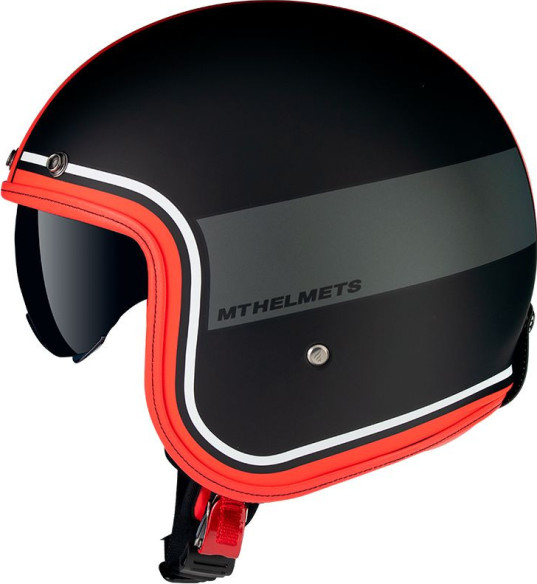 Casca Moto Jet Le Mans 2 SV Tant A5 Matt Red