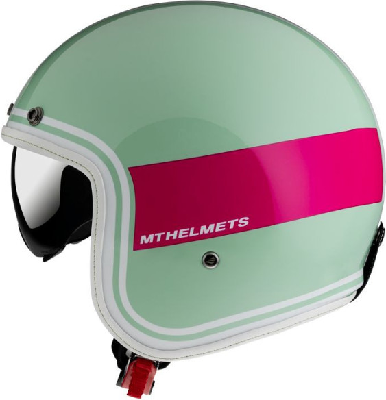 Casca Moto Jet Le Mans 2 SV Tant D8 Matt Pink