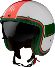 Casca Moto Jet Le Mans 2 SV Tant D5 Gloss Pearl Red