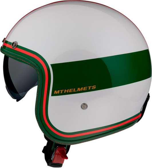 Casca Moto Jet Le Mans 2 SV Tant D5 Gloss Pearl Red