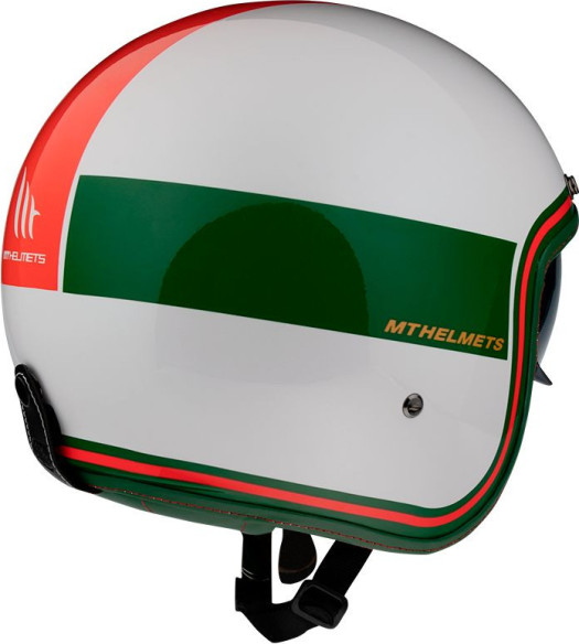 Casca Moto Jet Le Mans 2 SV Tant D5 Gloss Pearl Red