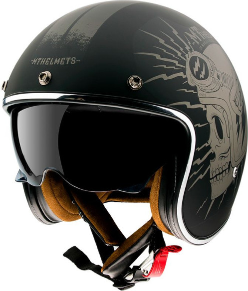 Casca Moto Jet Diler A2 Matt Gray