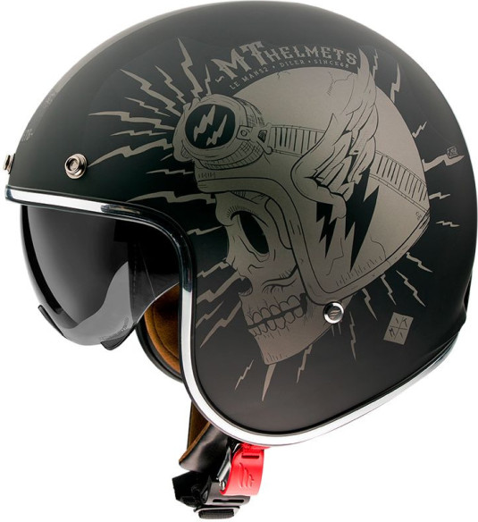Casca Moto Jet Diler A2 Matt Gray