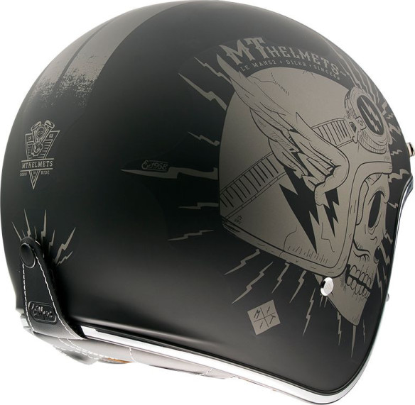 Casca Moto Jet Diler A2 Matt Gray