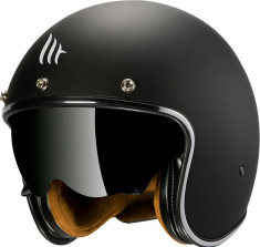 Casca Moto Jet Le Mans 2 Solid A1 Matt Black