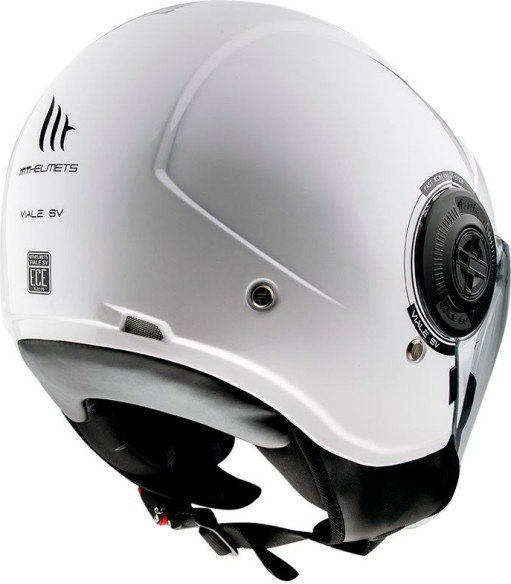 Casca Moto Jet Viale SV Solid A0 Gloss Pearl White