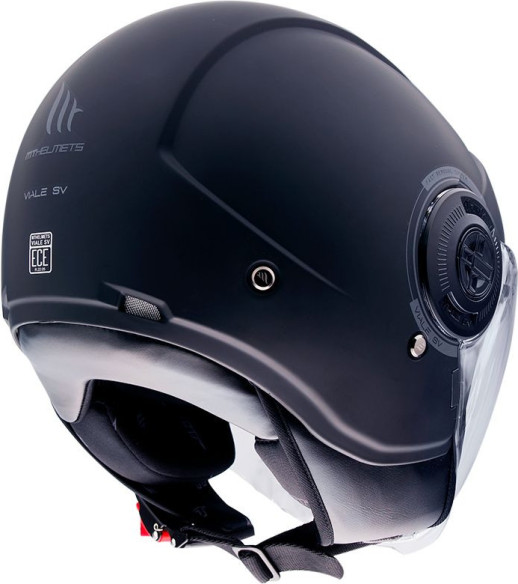Casca Moto Jet Viale SV Solid A1 Matt Black