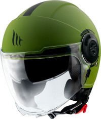 Casca Moto Jet Viale SV Solid A6 Matt Green