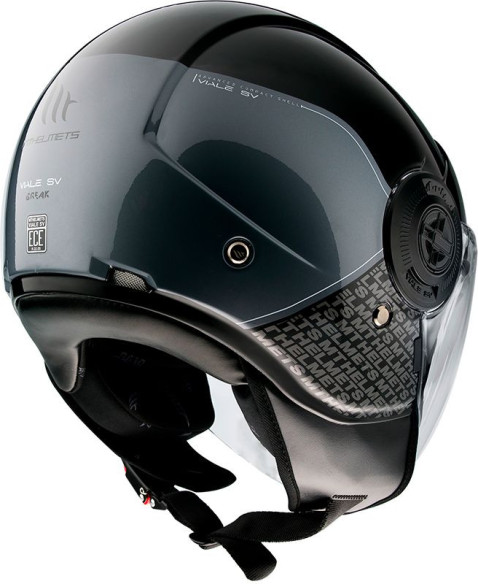 Casca Moto Jet Viale SV Break A1 Gloss Black