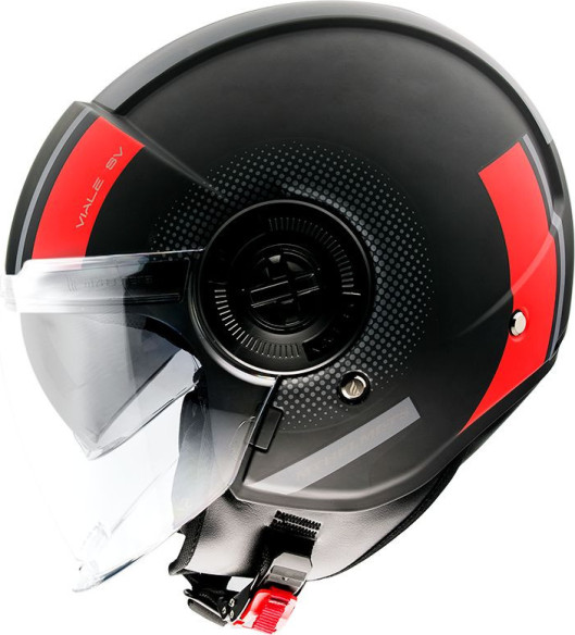 Casca Moto Jet Viale SV Phantom C5 Matt Red