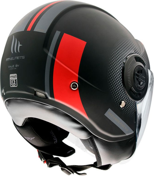 Casca Moto Jet Viale SV Phantom C5 Matt Red