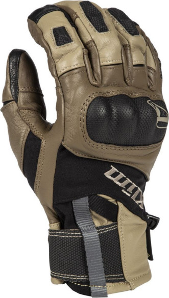 Manusi Moto Piele/Textile Adventure GTX Short Tan