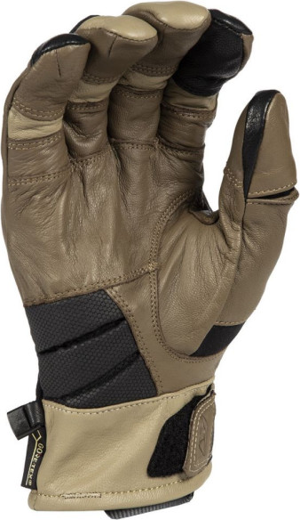 Manusi Moto Piele/Textile Adventure GTX Short Tan