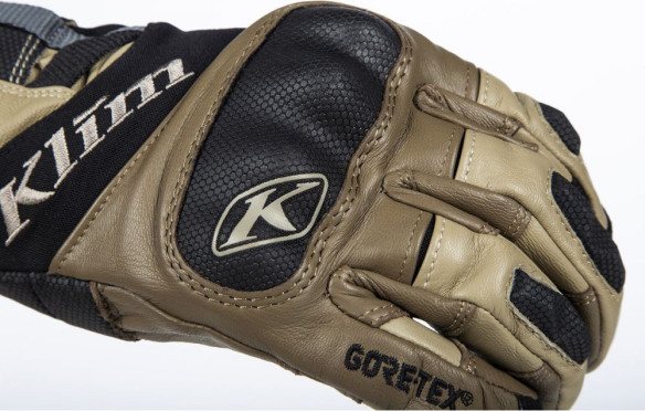 Manusi Moto Piele/Textile Adventure GTX Short Tan