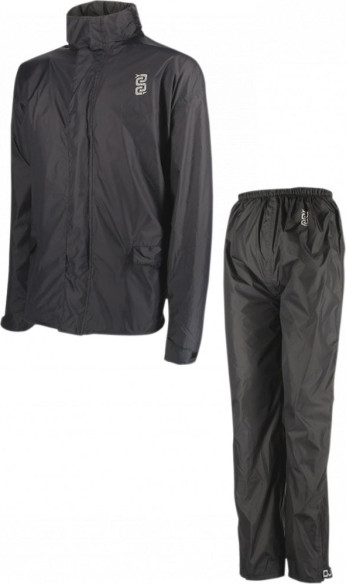 Costum de ploaie System Set Black