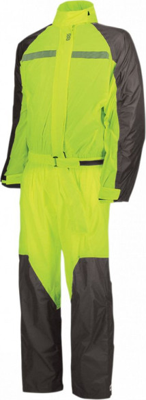 Costum de ploaie Total Hv Black/Yellow