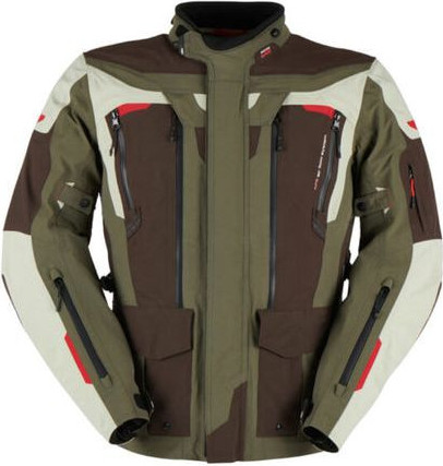 Geaca Moto Textil Voyager 3C Coffee/Pearl/Khaki 6439-827