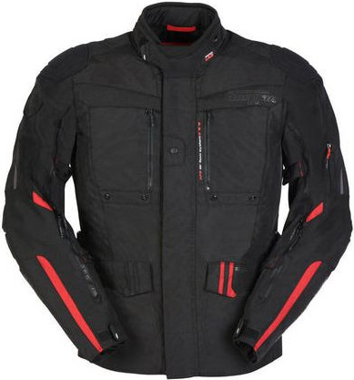 Geaca Moto Textil Explorer Black/Red 6409-108