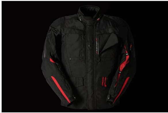 Geaca Moto Textil Explorer Black/Red 6409-108