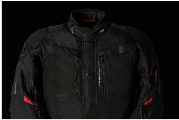 Geaca Moto Textil Explorer Black/Red 6409-108