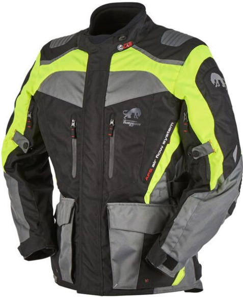 Geaca Moto Textil Apalaches Black/Fluo Yellow 6364-1031